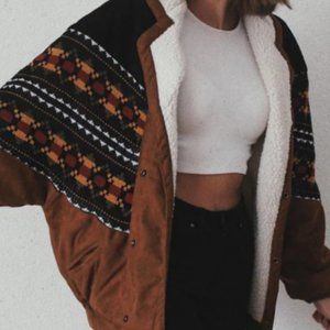 Oversized Bomber Jacket